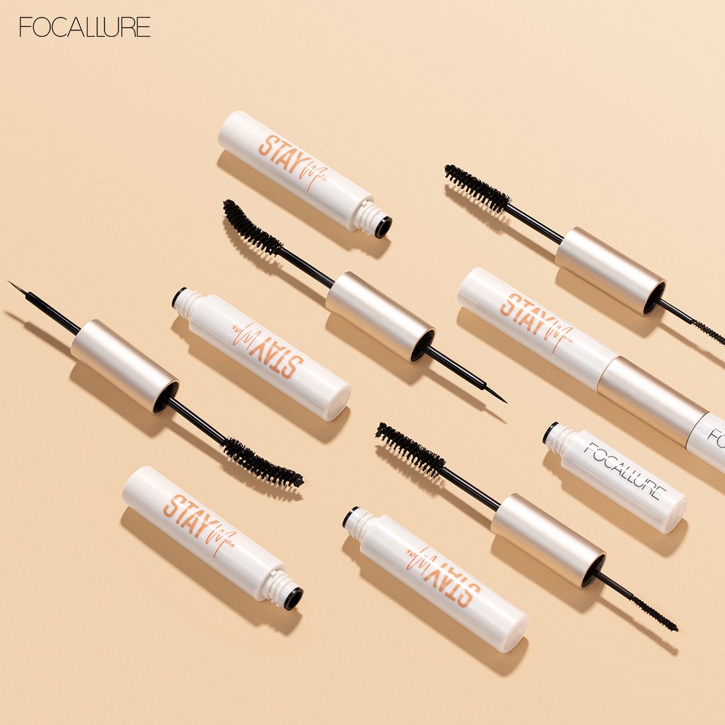 Mascara Và Bút Kẻ Mắt 2 Trong 1 Chống Thấm Nước Focallure