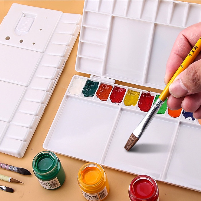 Khay Bảng pha màu -  Palette - Bảng màu