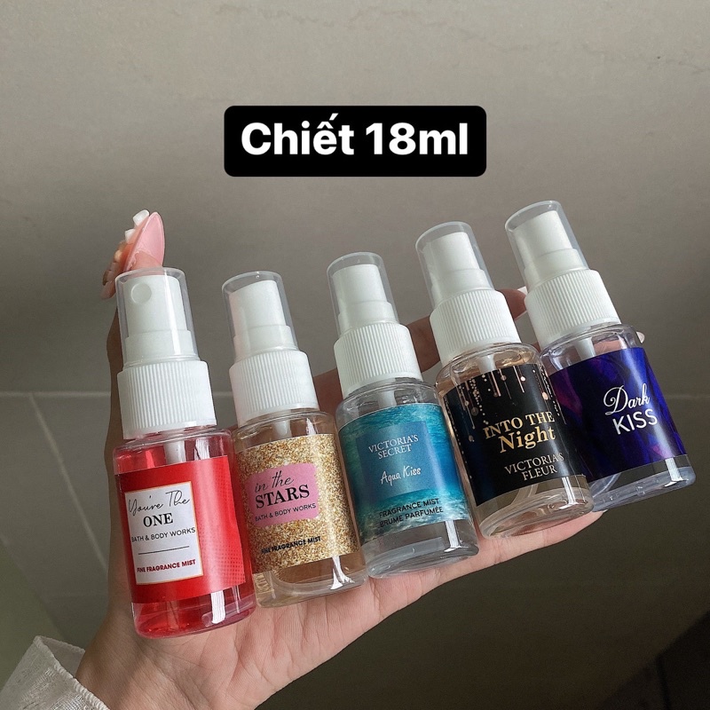 Body mist nội địa Trung Victoria's Fleur
