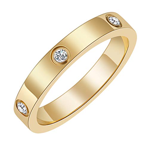 Nhẫn Mạ Vàng 18k Đính Đá Sang Trọng