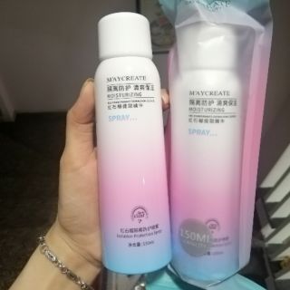 Xịt chống nắng và làm trắng da Maycreate