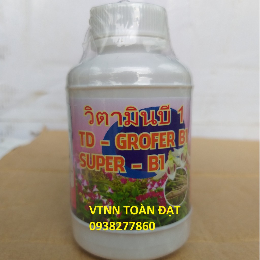 Phân Bón Lá Vitamin B1 Thái Lan, Grofer Super Roots B1 (lọ 100ml)