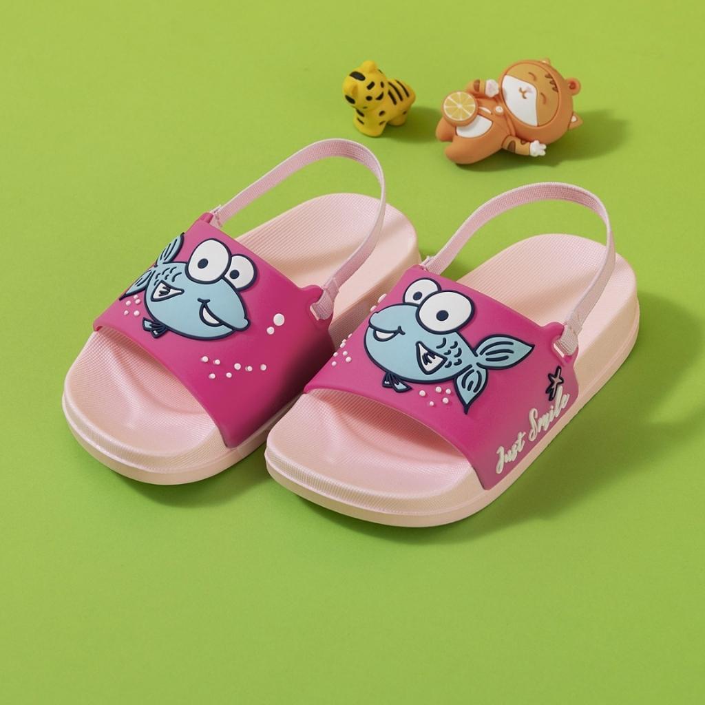 ⚡️ Dép lê có quai thun cho bé trai tập đi, êm mềm, chắc chắn hình siêu nhân người dơi sz 18-23