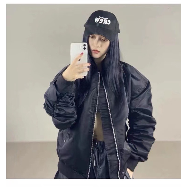 Áo khoác bóng chày cotton 2 viền phong cách FOG FEAR OF GOD ESSENTIALS