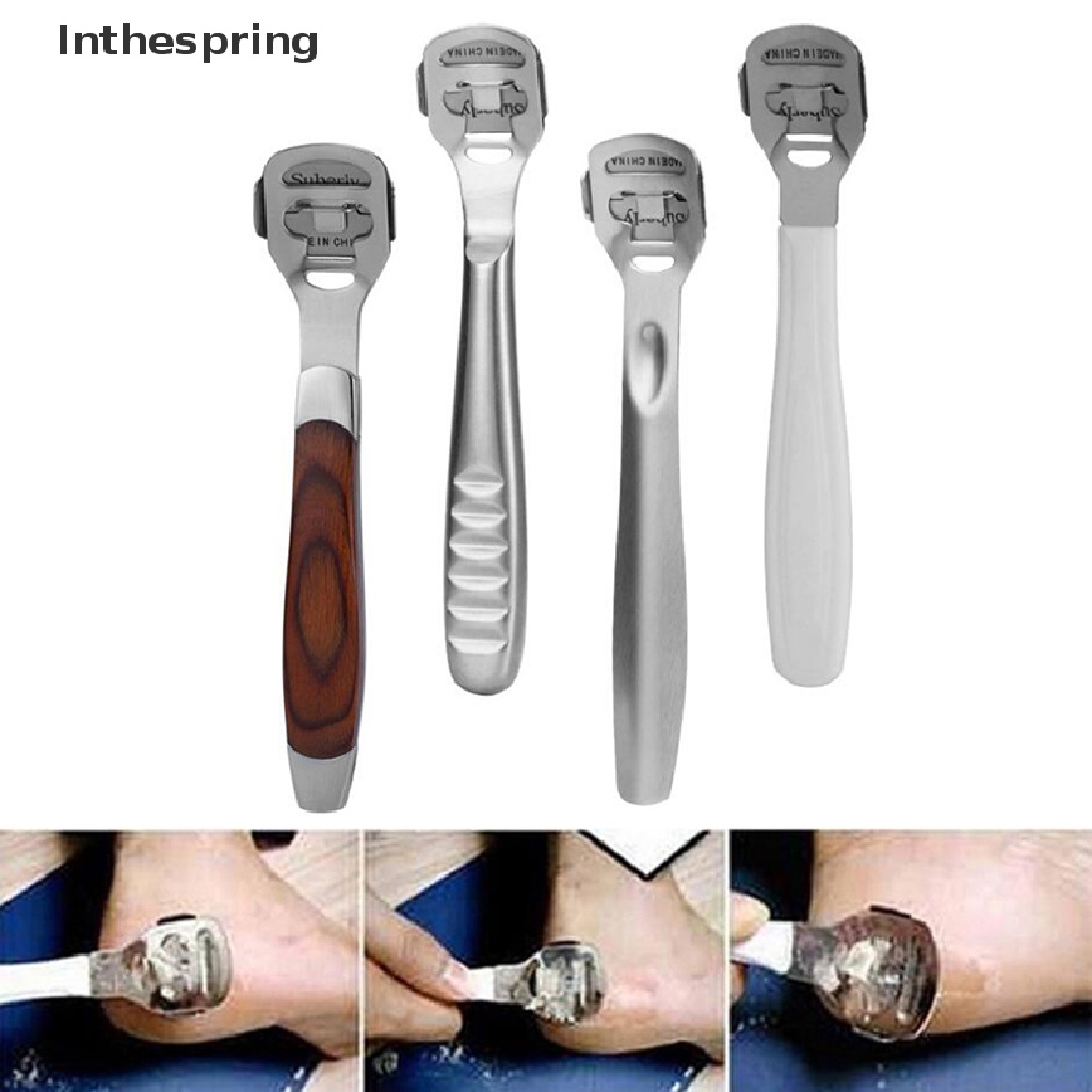 [Hàng mới về] Dao cạo da cứng cầm tay tẩy tế bào chết cho chân