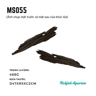Gỗ lũa dùng setup layout bể cá cảnh thủy sinh từ 30-60cm (Ms054-Ms062)