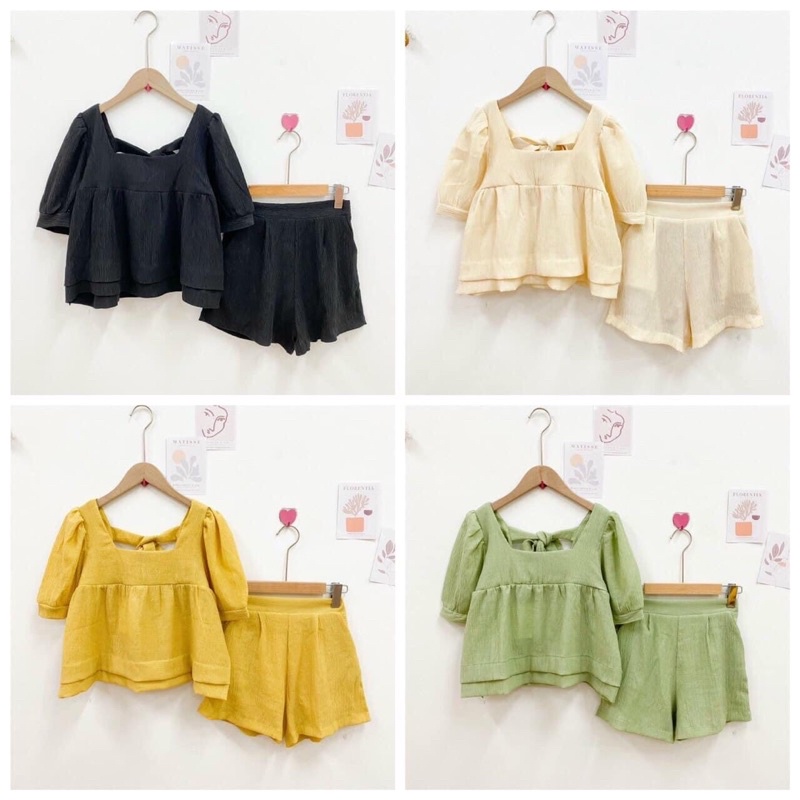 SET BỘ THỜI TRANG VẢI XỐP