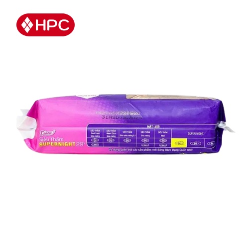 Băng Vệ Sinh Diana Ban Đêm 29/35cm, Thấm Hút Siêu Nhanh, Khô Thoáng, Khóa Chất Lỏng Tức Thì - HOÀNG PHÁT STORE