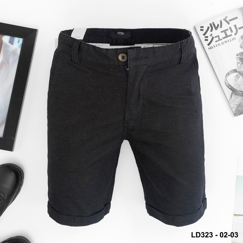 Quần short kaki nam Form Chuẩn-323