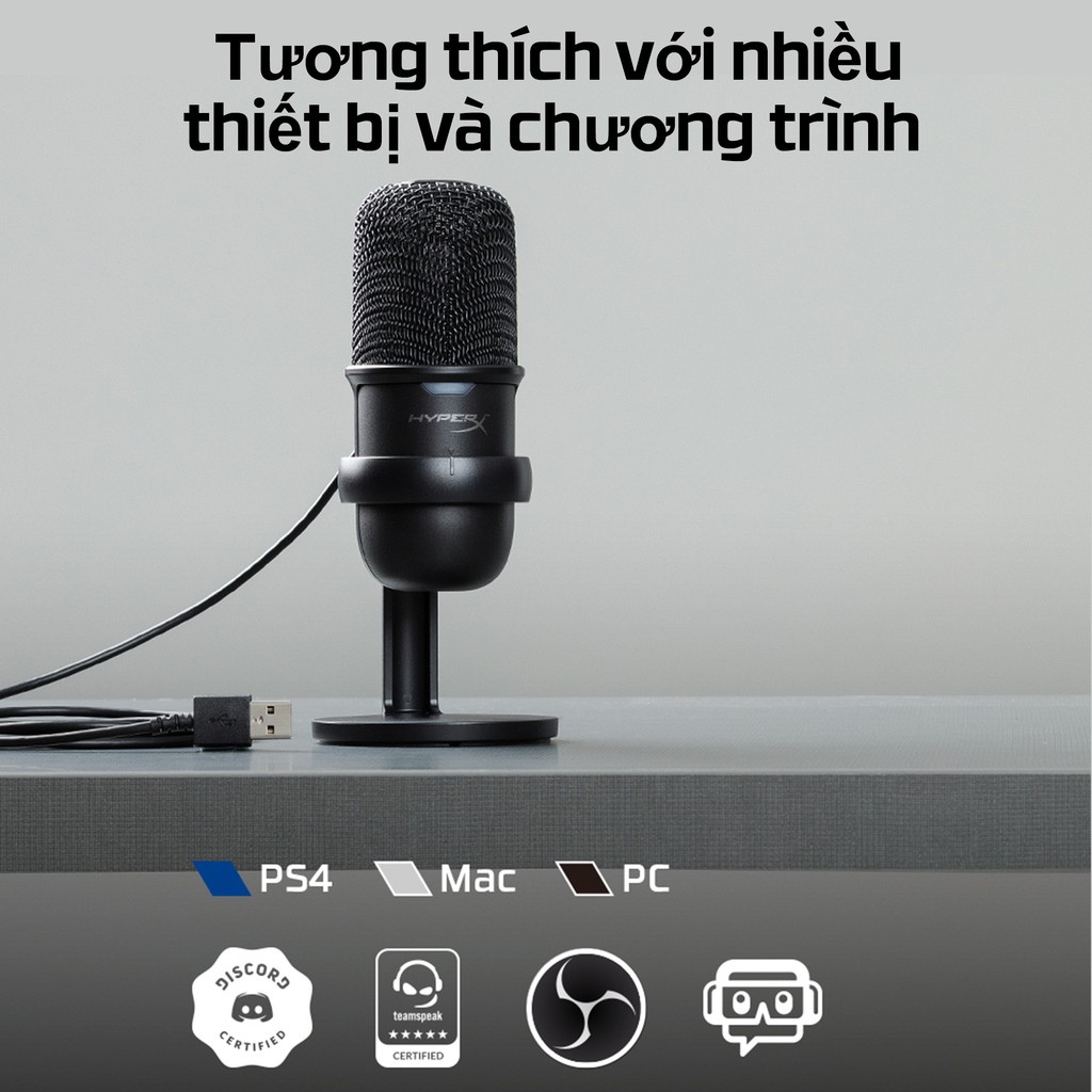 Thiết bị thu âm HP HyperX SoloCast