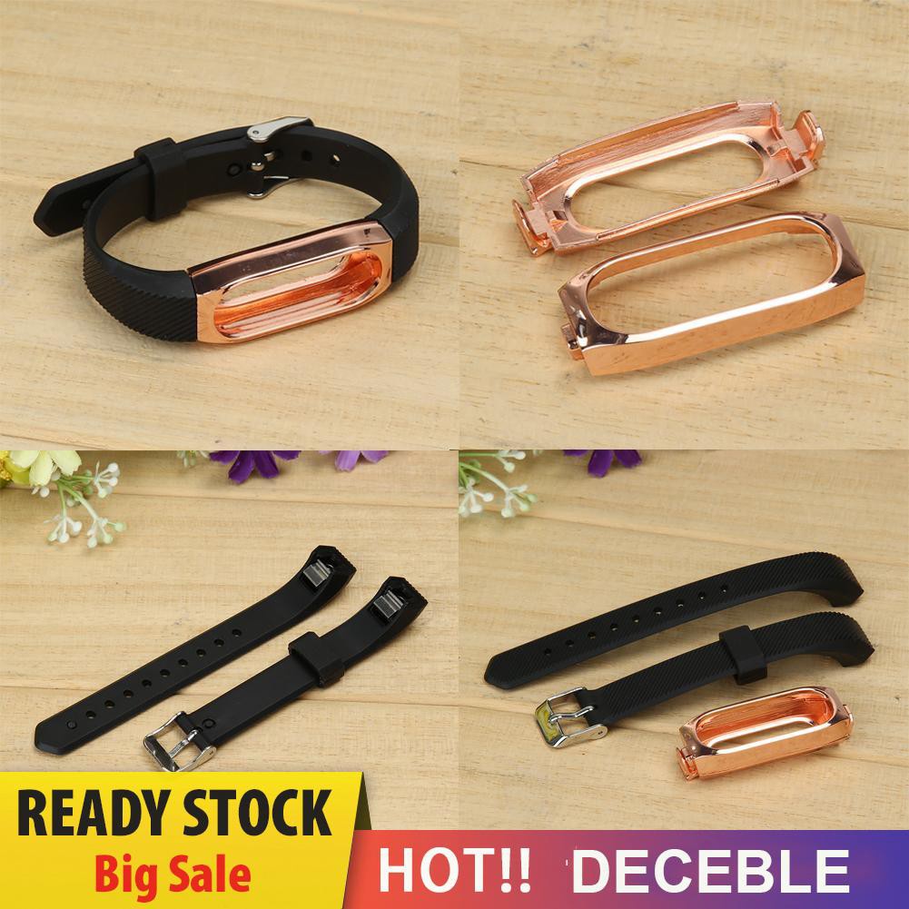 Deceble Silicone Replacement Wristband for Xiaomi MI 2 Series Smart Watch Strap