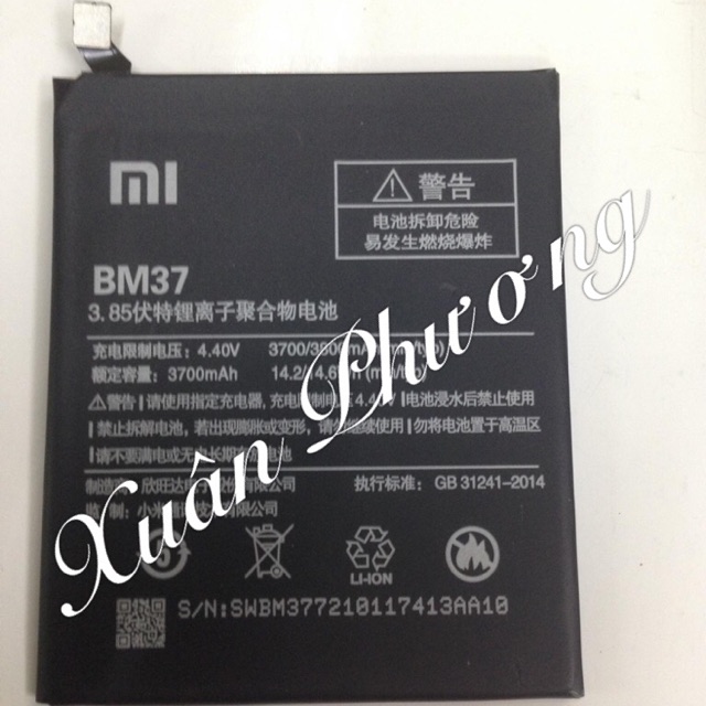Pin Mi 5S Plus BM37