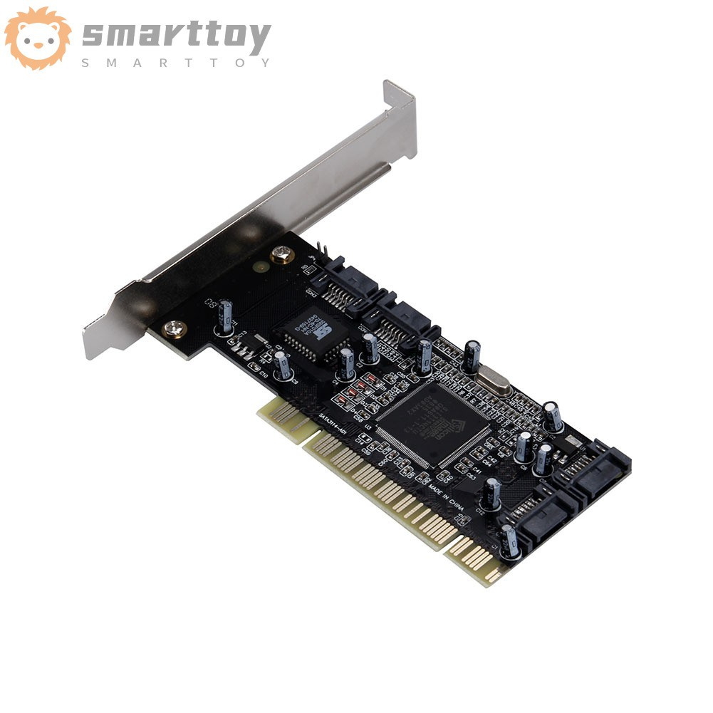 Mạch Chuyển Đổi Pci Sang 4 Cổng Sata Serial Ata Raid Sil3114 3114 I / O