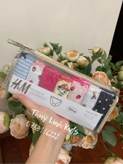 Set 7 quần chip HM bé gái dư xịn 100%