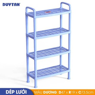 Kệ dép lưới duy tân lớn 4 tầng - kích thước 47 x 19 x 73,5 cm