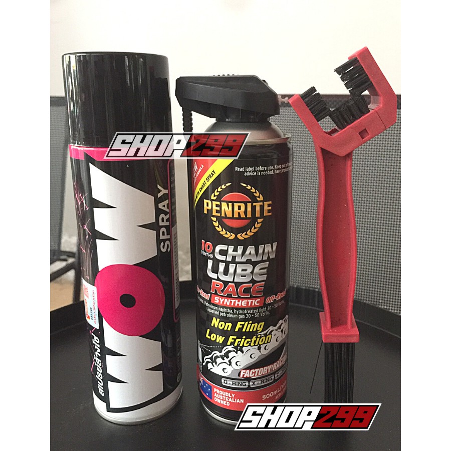 Dưỡng sên không văng PENRITE 10 TENTHS CHAIN LUBE RACE 500ML