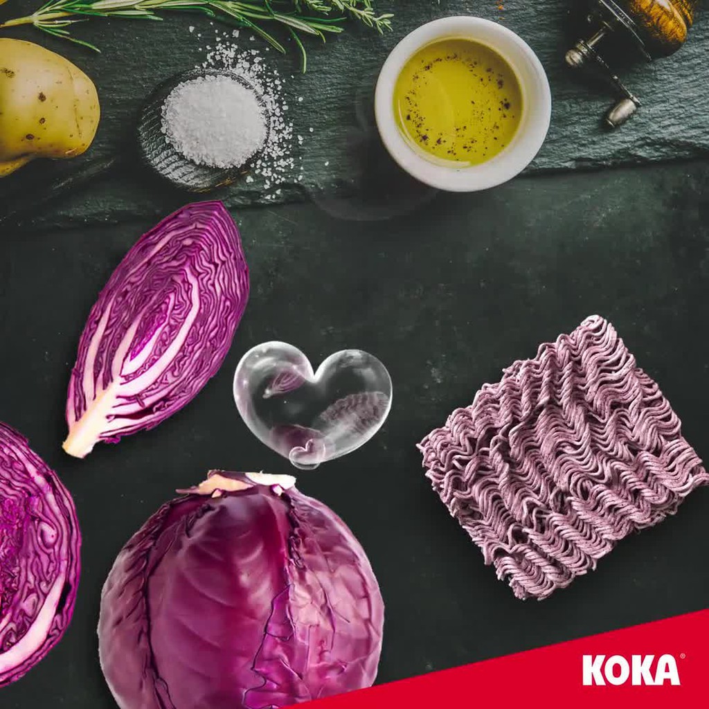 Mì sợi tím đầu tiên tại Việt Nam - Mì nhập khẩu từ Singapore/ KOKA PURPLE WHEAT – CHILLI & LIME NOODLES | BigBuy360 - bigbuy360.vn
