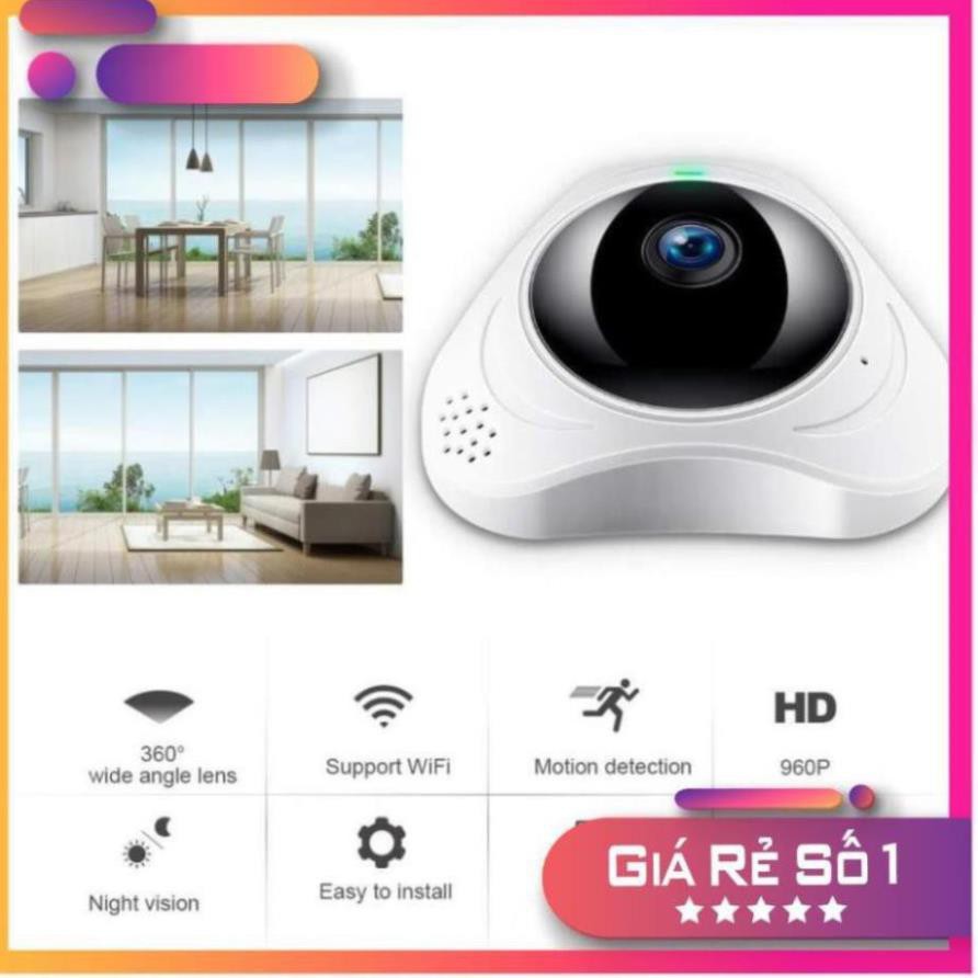 Camera yoosee 360 VR HD 960P Mini quan sát mọi góc nhìn+ thẻ nhớ chuyên dụng camera 32gb