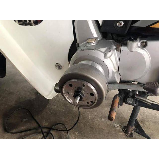 Củ Phát Điện Gắn Vào Xe Máy 220V - Lõi đồng cao cấp, Máy phát điện mini gắn xe máy, Acquy, Ắc quy đồng xe máy