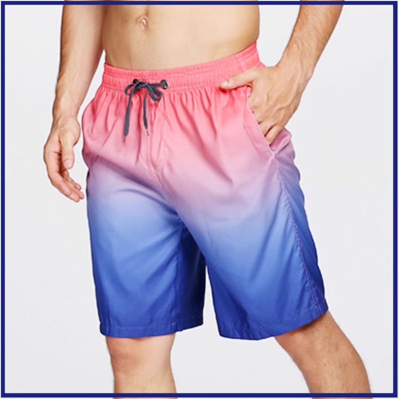 Quần Short Đi Biển Nhanh Khô Thời Trang Cho Nam
