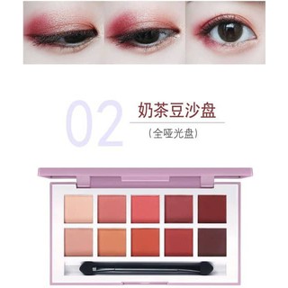 Phấn Mắt Lameila 10 ô tone đẹp [ẢNH THẬT]