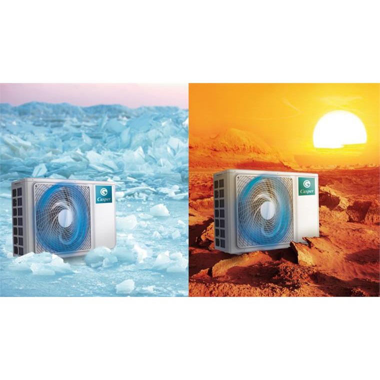 Điều Hòa Casper - Free Vật Tư & Công Lắp Đặt - Máy Lạnh 1 chiều 9000/12000/18000 Inverter & Không Inverter