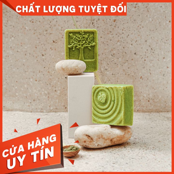 Xà bông mướp đắng [DUY NHẤT TẠI CHẤT QUÊ ] Mua 1 tặng 1 bánh + túi lưới, mua 5 bánh tặng khăn mặt kèm 3 túi lưới