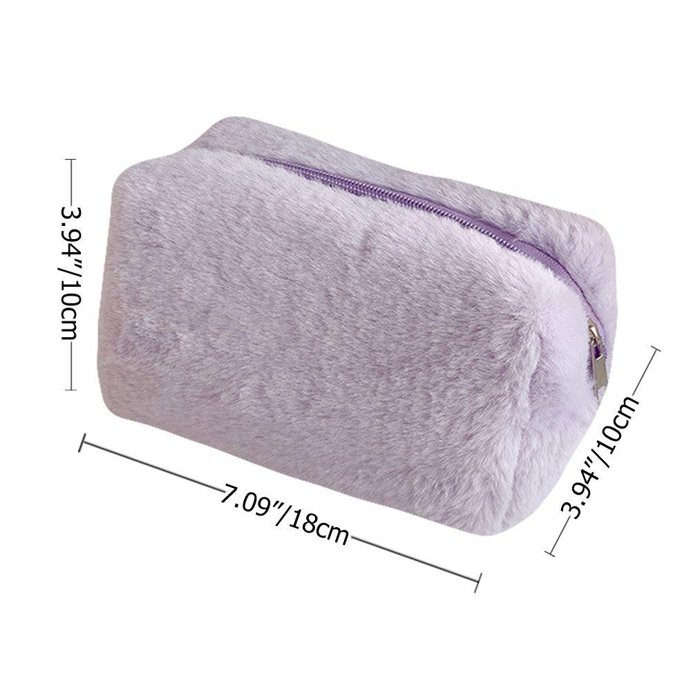 Túi Đựng Cọ Trang Điểm Màu Sắc Đơn Giản Tiện Dụng