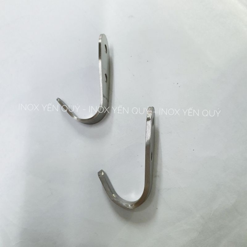 INOX MỜ MÓC ĐƠN TRÒN TREO TƯỜNG TIỆN LỢI