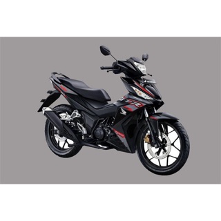 TEM HONDA RACING SUPRA GTR150 (BẢN MÀU ĐEN) CHO WINNER CHÍNH HÃNG INDO