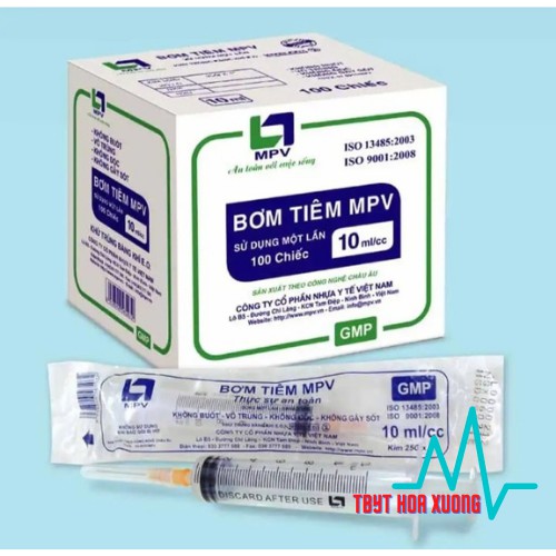[chính hãng]100 ống Bơm tiêm MPV 10ml[thietbiytehoaxuong]