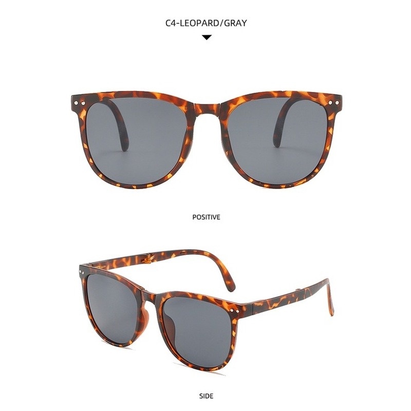 Kính Mát Gọng Vuông Thời Trang Dành Cho Nam Và Nữ