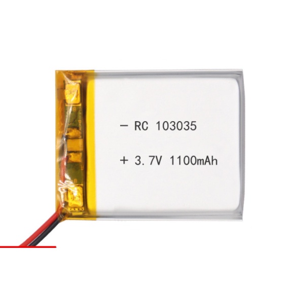 Pin Lithium - Ion 3.7V 103035 1100mah