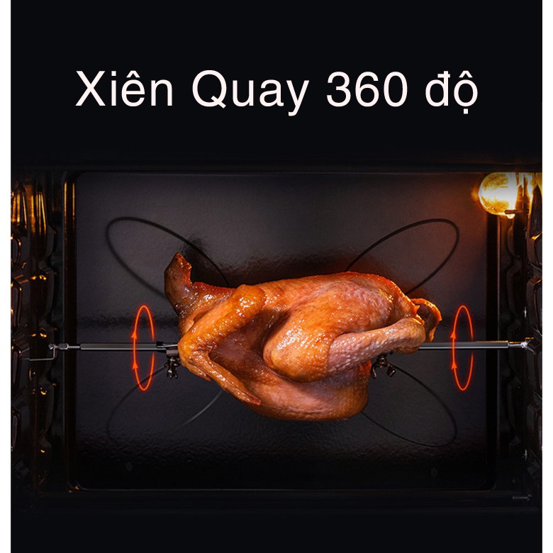 Lò nướng Ukoeo 102 lít cao cấp, khoang to thích hợp tiệc tùng và cả kinh doanh-Hàng Nhập Khẩu