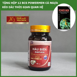 Hộp 60 viên Tinh Hàu Biển DAFUKA Tăng Cường Sinh Lý Nam, Kéo Dài Thời Gian Quan Hệ - Chuẩn GMP Bộ Y Tế