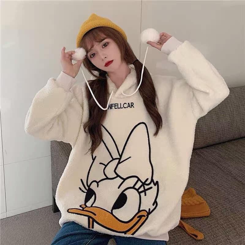 Áo Nỉ Lông Vịt cute-Áo Hoodie Lông-Áo Nỉ Hoodie-Áo Lông Có Mũ-Áo Nỉ Mũ-Áo Hoodie Có Mũ_Áo Vịt Ấm- Áo Nỉ Lông  | BigBuy360 - bigbuy360.vn