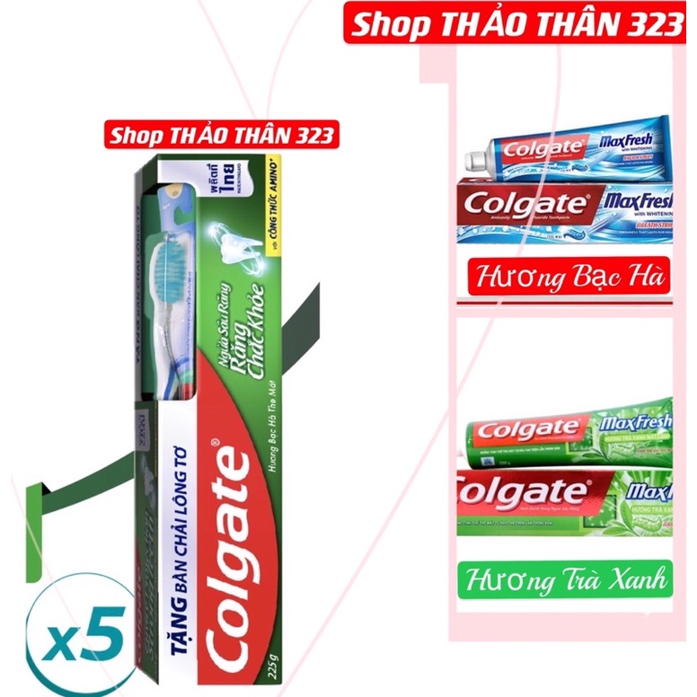 Kem Đánh Răng Colgate/ Răng Chắc Khoẻ Hương Bạc Hà 250g