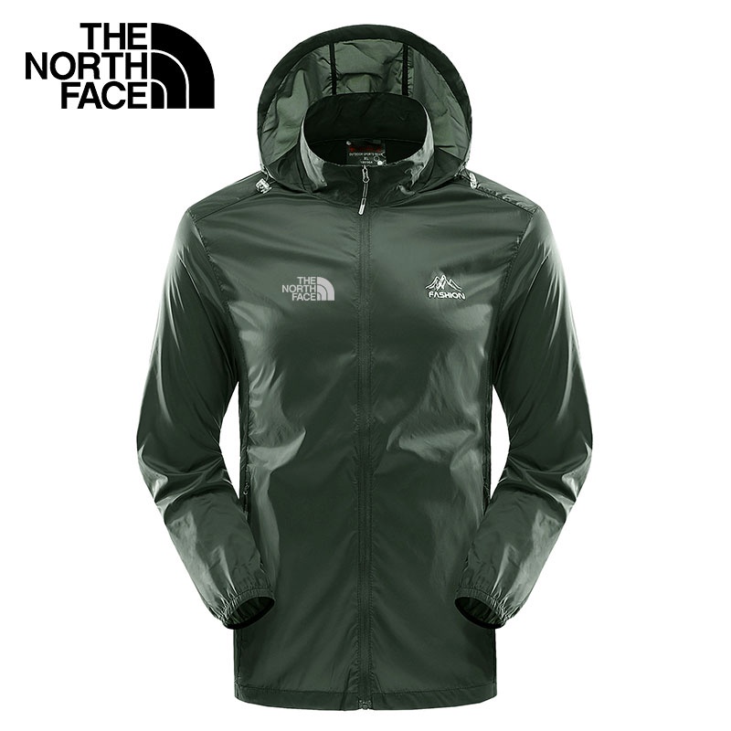 The North Face Áo Khoác Thể Thao Có Mũ Trùm Chống Nắng Chống Nước Mau Khô Cho Nam
