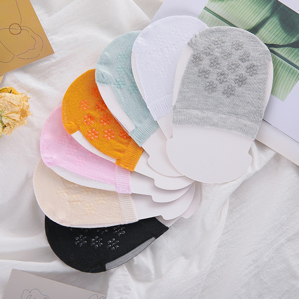 Vớ Bảo Vệ Bàn Chân Bằng Lụa Silicone Thoáng Khí Chống Trượt Thời Trang Mùa Hè Dành Cho Nữ