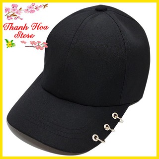 Mũ lưỡi trai trơn nam nữ nhiều màu đơn giản trẻ trung cá tính - nón kết trơn xỏ khuyên đẹp cực chất