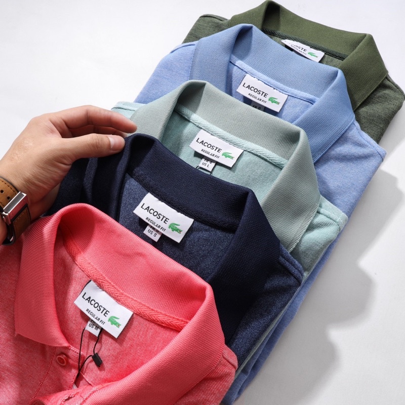 Áo thun nam polo cá sấu thun cotton cao cấp thấm hút tốt