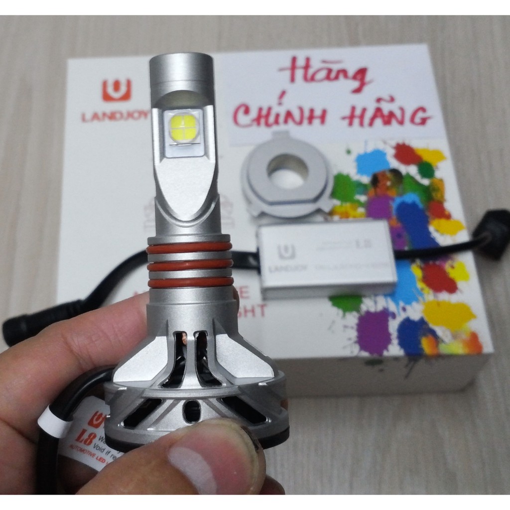 Chính hãng Landjoy- 1 Bóng đèn Led xe Cree XHP70 L8