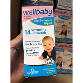 Well baby 14 loại vitamin và khoáng chất