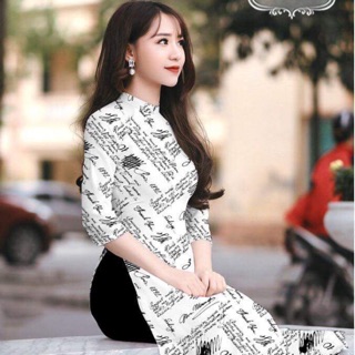 Vải áo dài 3d