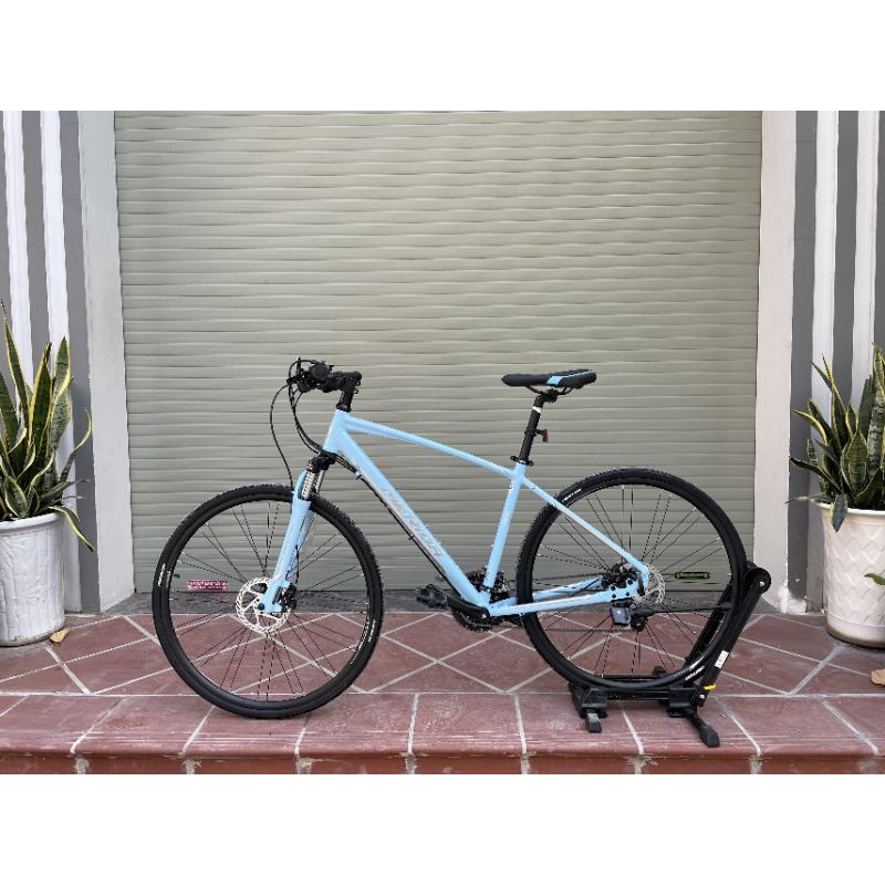 Xe Đạp Thể Thao Merida Crossway 100 Phanh Dầu Shimano, Group Shimano Altus 27 tốc độ