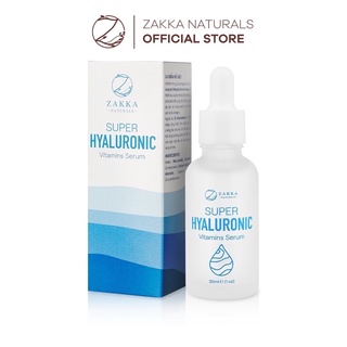 Serum (Tinh Chất) Cấp Nước Zakka Naturals Super Hyaluronic Vitamins Serum 30ml