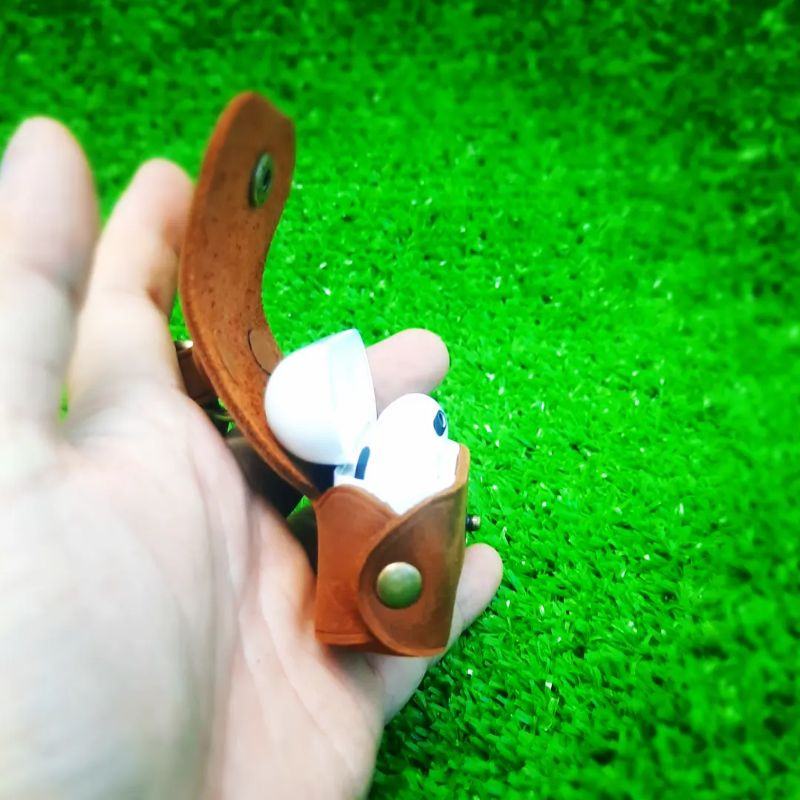 BAO DA AIRPODS 3 - HANDMADE DA THẬT