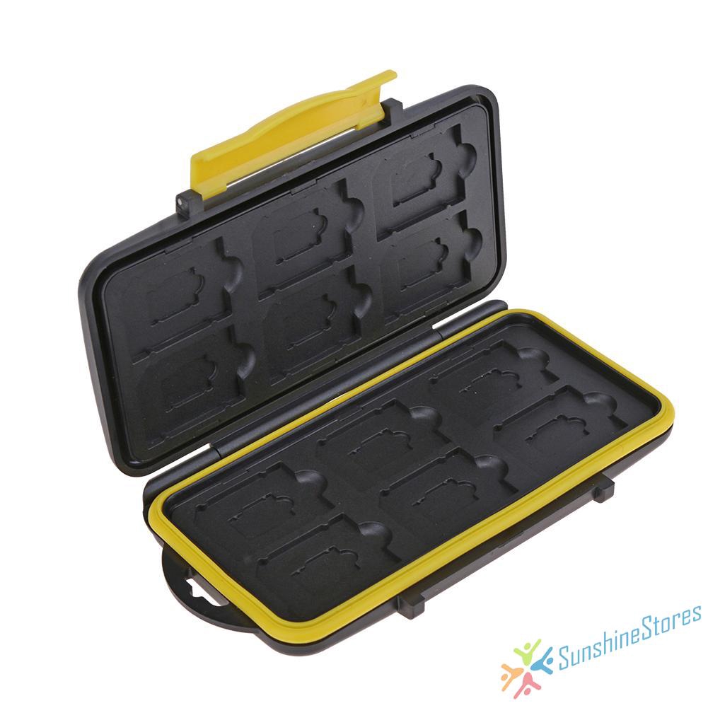 Multi-grid Waterproof Storage Saving Deposit Card Box Memory Cards Case