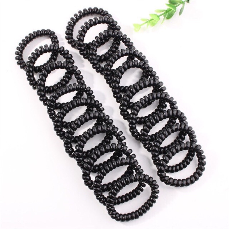 Dây buộc tóc, dây chun 3, 4 sợi siêu dai nhiều màu, tiết kiệm cho các nàng tha hồ tạo kiểu tóc mỗi ngày