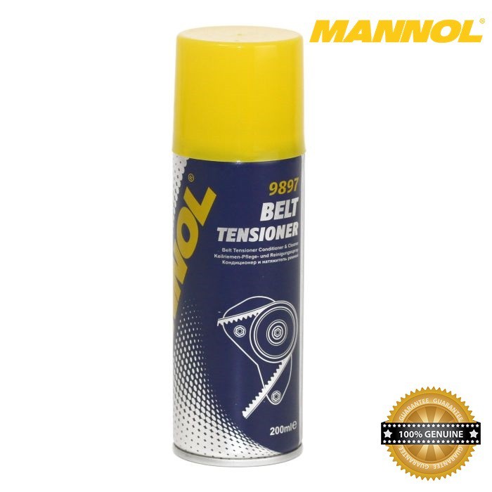 Chai Chống Trượt Dây Cuaroa MANNOL 9897 Belt Tensioner 200ML Belt Tensioner Conditioner &amp; Cleaner